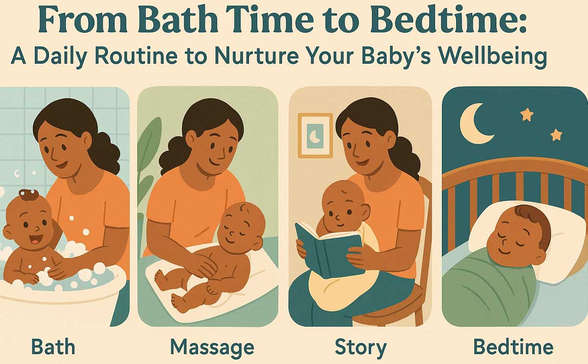 A Daily routine to nurture your baby's wellbeing - Forte Company