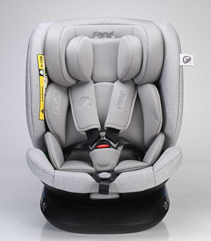 Forte Oros Light Grey Car Seat